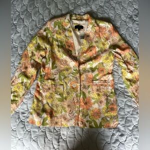 NWT J Crew Floral Blazer